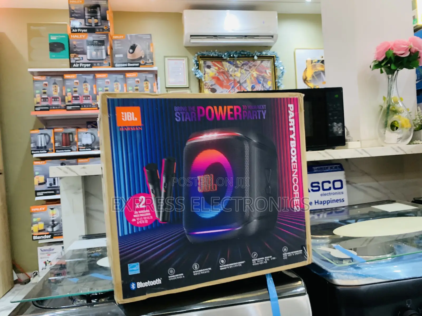 Text Us Fir JBL PartyBox Encore Essential 2 | Portable Party Speaker