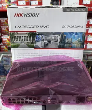 Hikvision 16ch Poe NVR Ds-7616ni-Q2/16p 4k Ds-7600 Series 8mp 2hdd