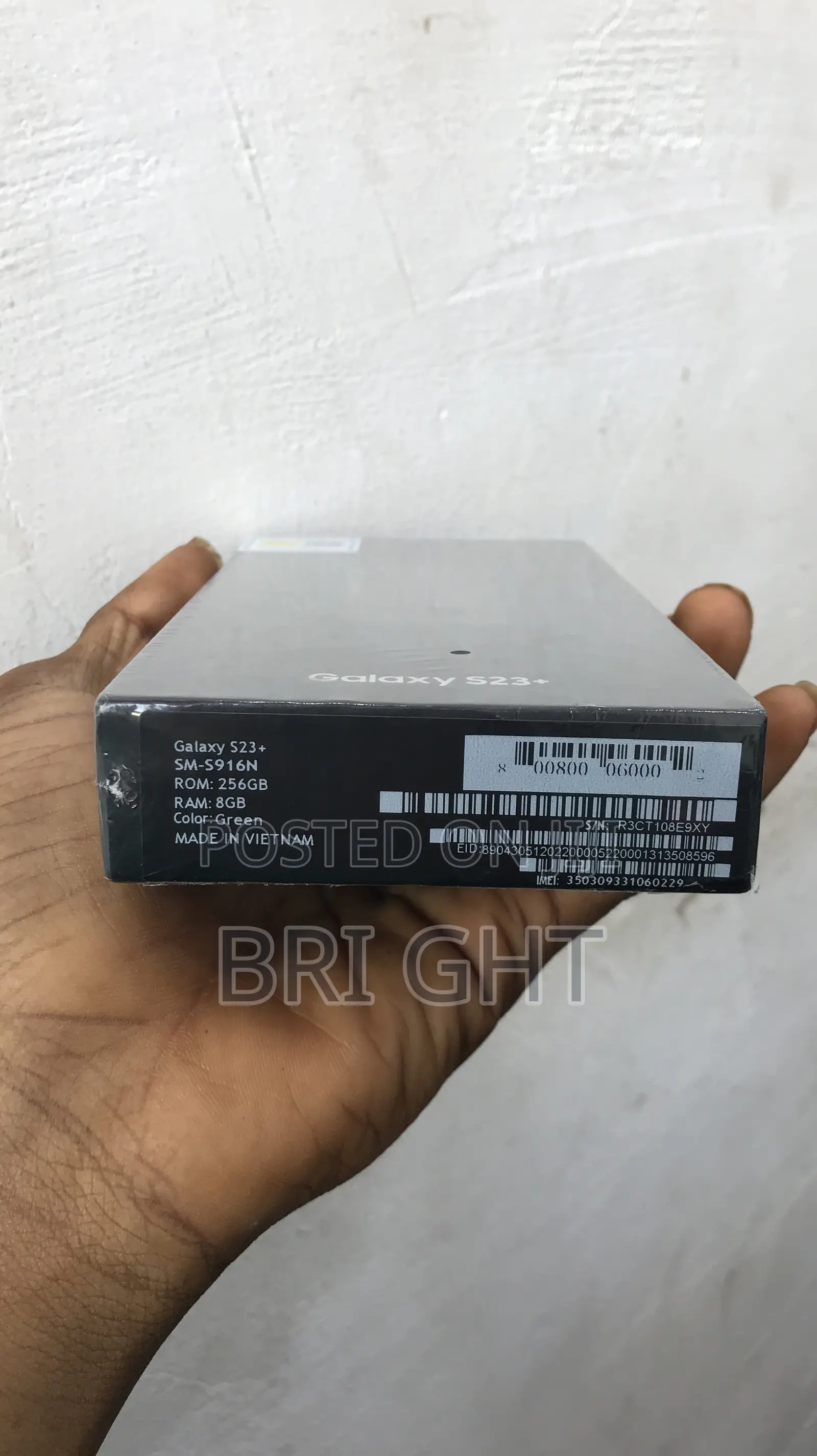 New Samsung Galaxy S23 Plus 256 GB Green