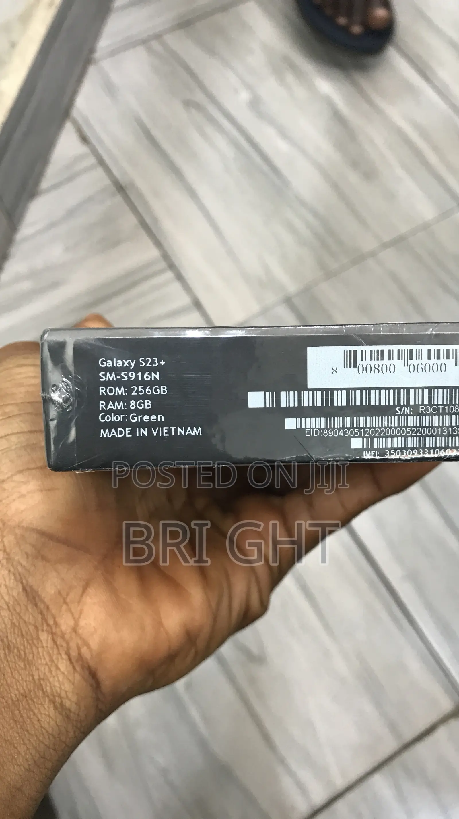 New Samsung Galaxy S23 Plus 256 GB Green