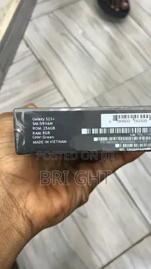 New Samsung Galaxy S23 Plus 256 GB Green