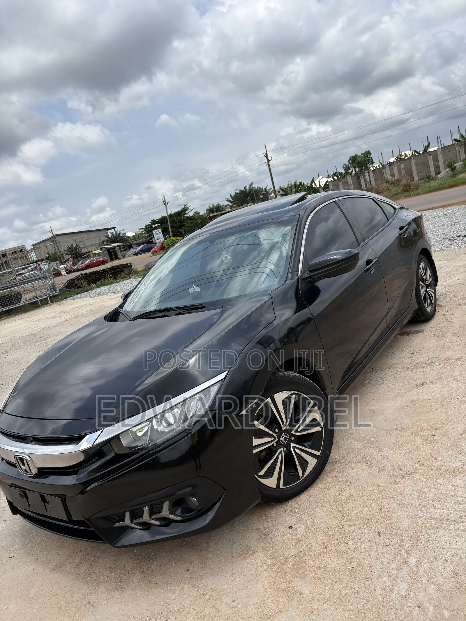 Honda Civic EX-L 4dr Sedan (1.5L 4cyl) 2017 Black