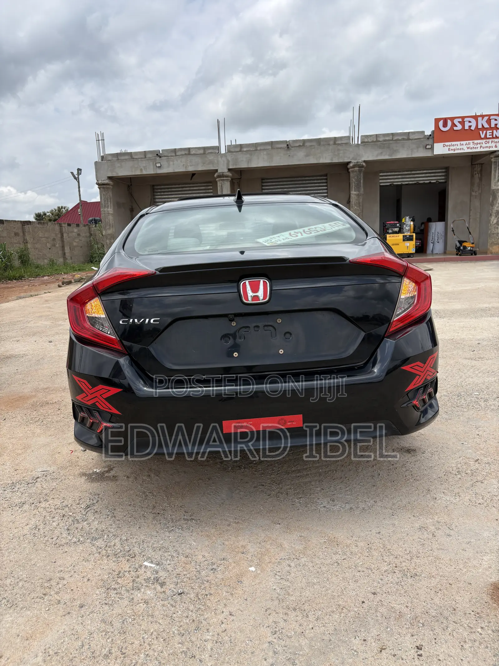 Honda Civic EX-L 4dr Sedan (1.5L 4cyl) 2017 Black