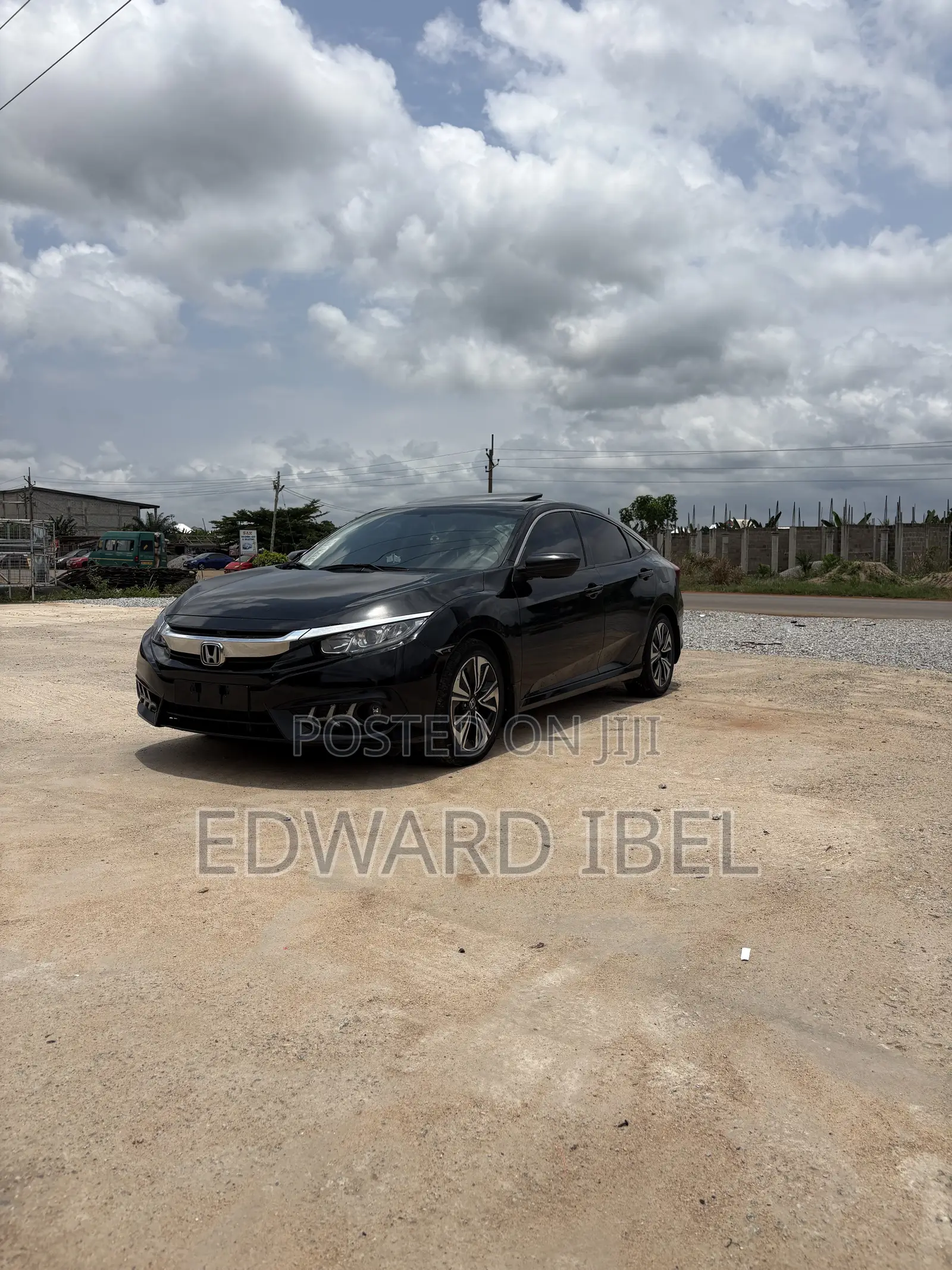 Honda Civic EX-L 4dr Sedan (1.5L 4cyl) 2017 Black