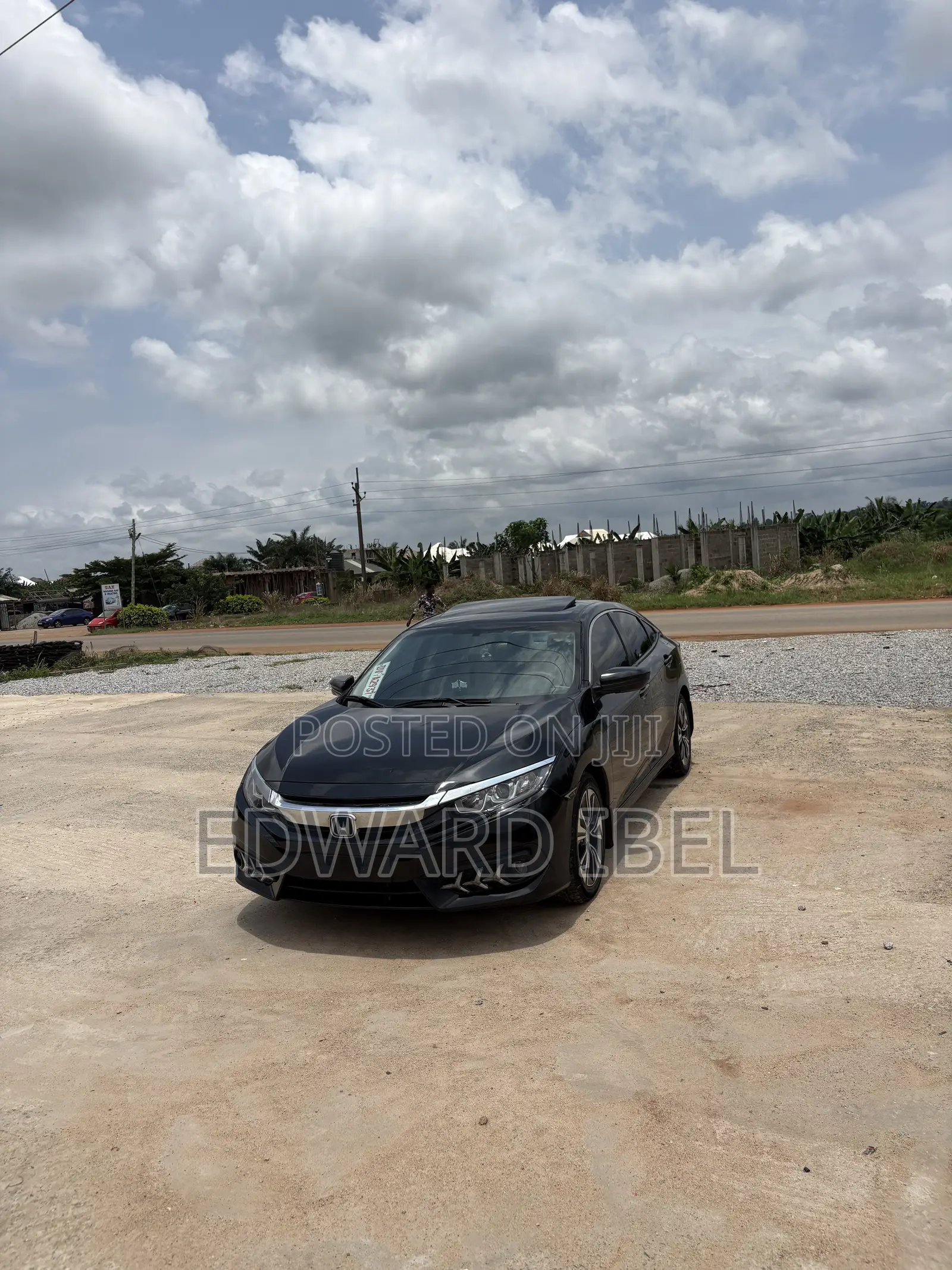 Honda Civic EX-L 4dr Sedan (1.5L 4cyl) 2017 Black