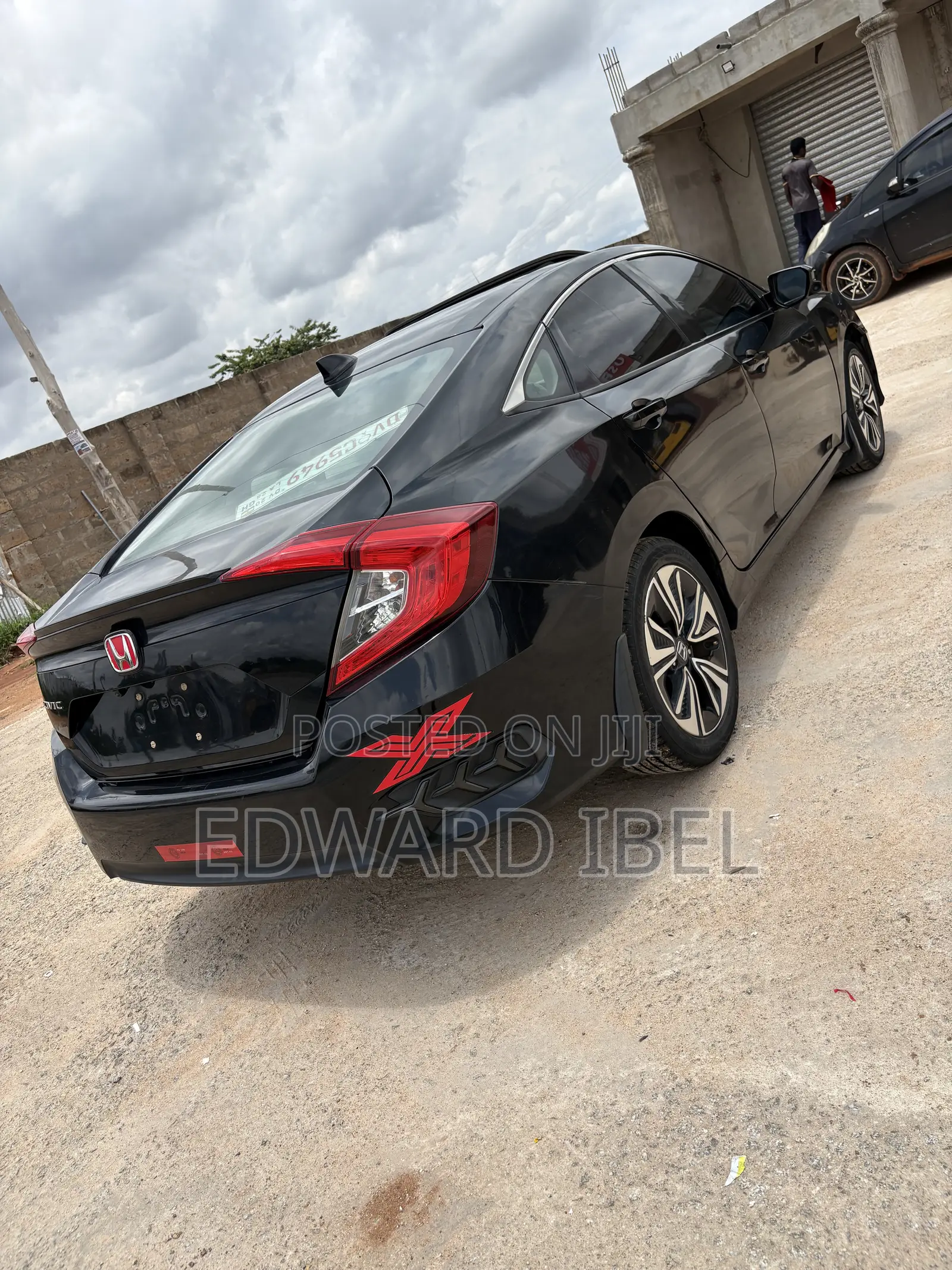 Honda Civic EX-L 4dr Sedan (1.5L 4cyl) 2017 Black