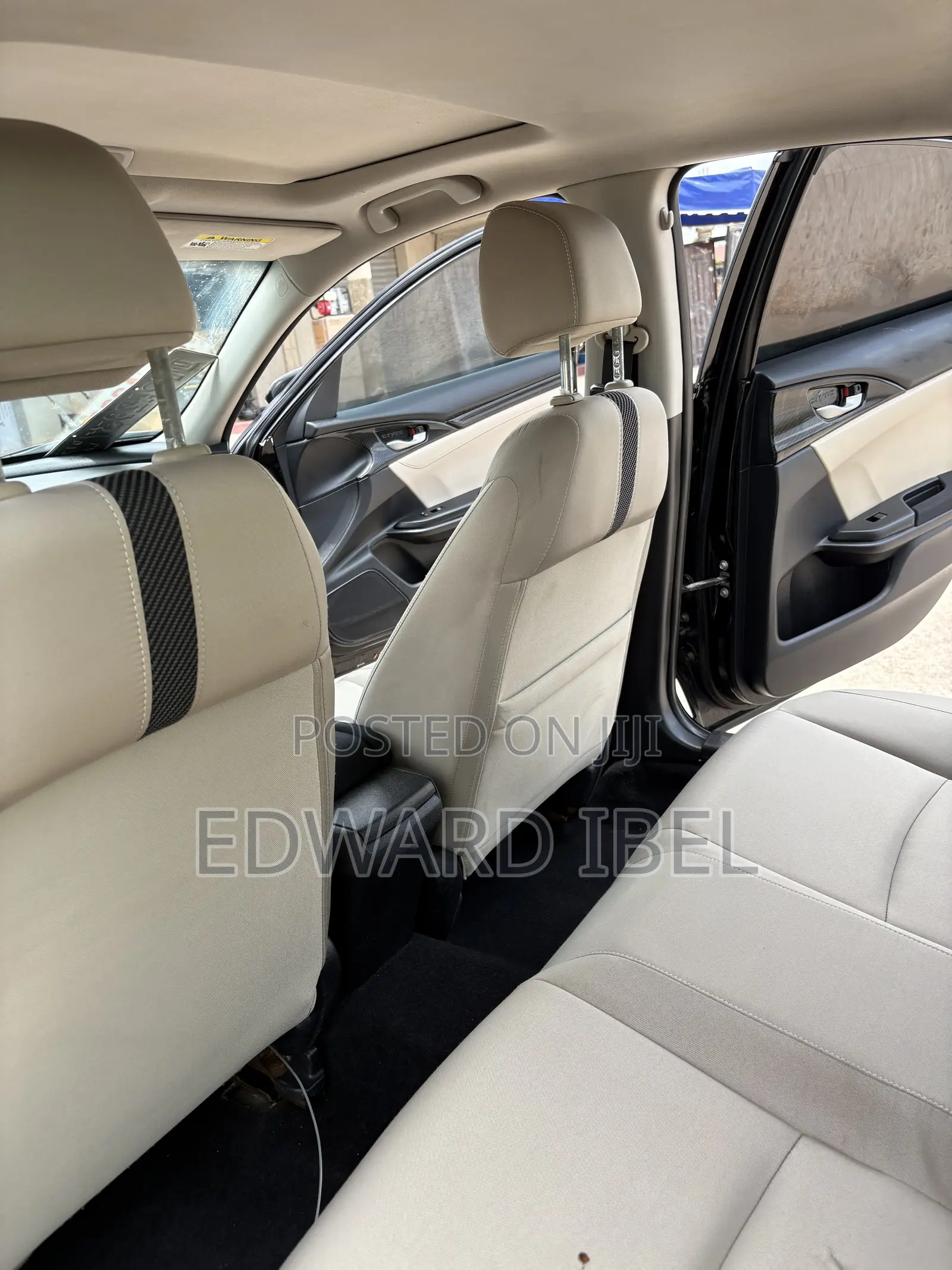 Honda Civic EX-L 4dr Sedan (1.5L 4cyl) 2017 Black