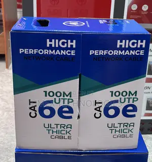 Cat6 100m Cable Utp Ak Powet and Network Ultra High Performance Cable