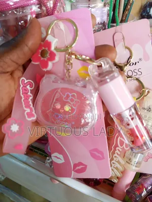 Ladies 3in1 Lip Gloss With Nice Flavours and Holders