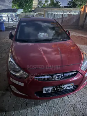 Hyundai Accent 2014 Red