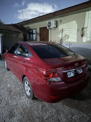 Hyundai Accent 2014 Red