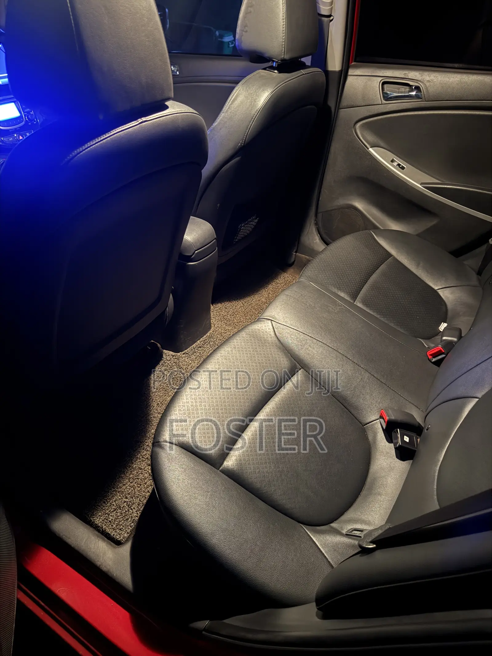 Hyundai Accent 2014 Red