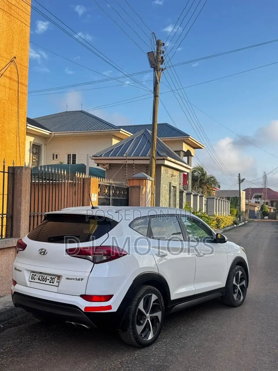 Hyundai Tucson Eco AWD 2017 White