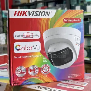 Hikvision Dual-Lens Stitching Ip Canera 180° Ds-2cd1367g2-Liuf/SRB 6mp