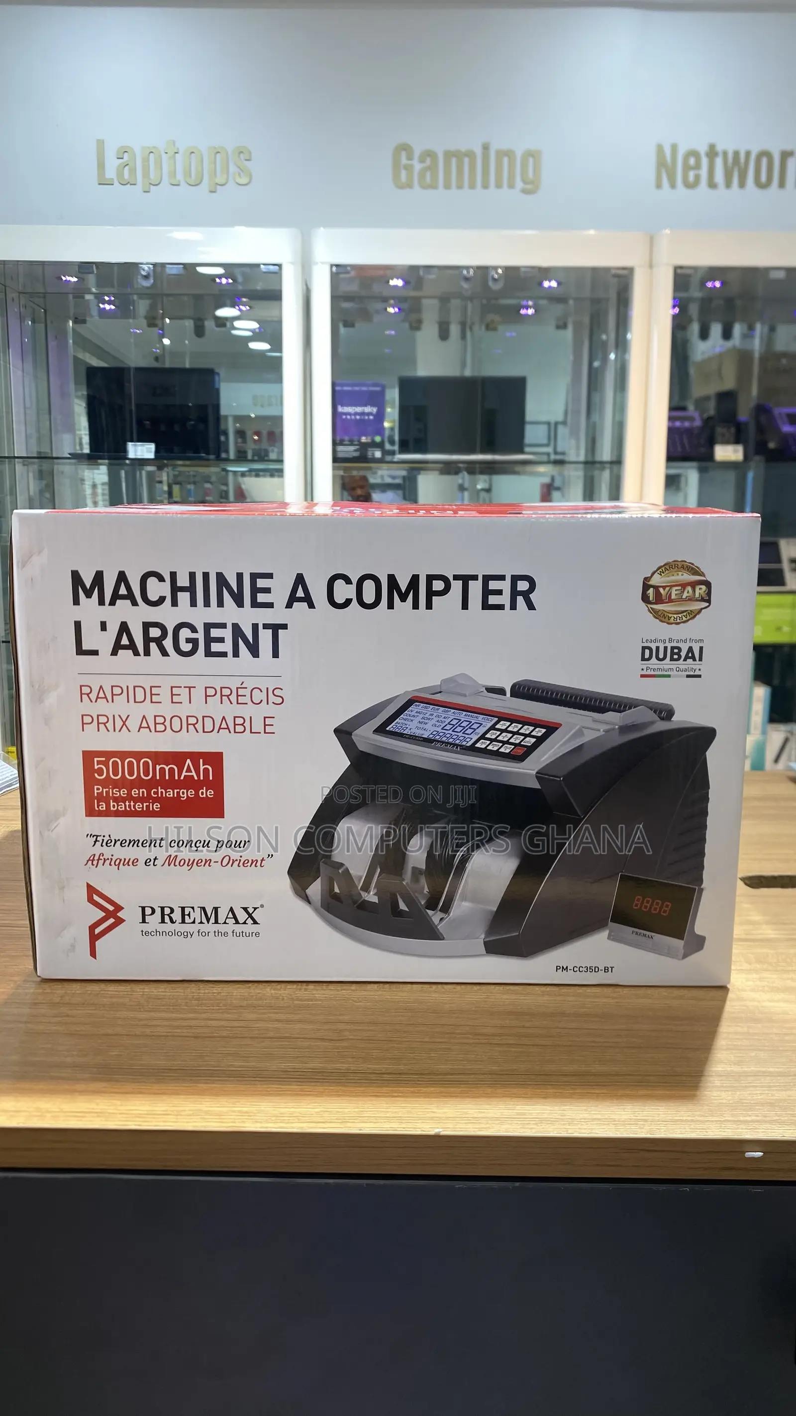 Battrey Operated Premax Cash Counting Machine