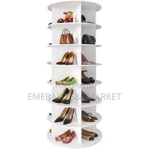8 Tier Rotating Shoe/Bag Rack