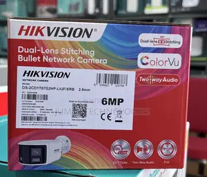 Hikvision Dual-Lens Stitching 180° Camera Ds-2cd1t67g2hp-Liuf/SRB