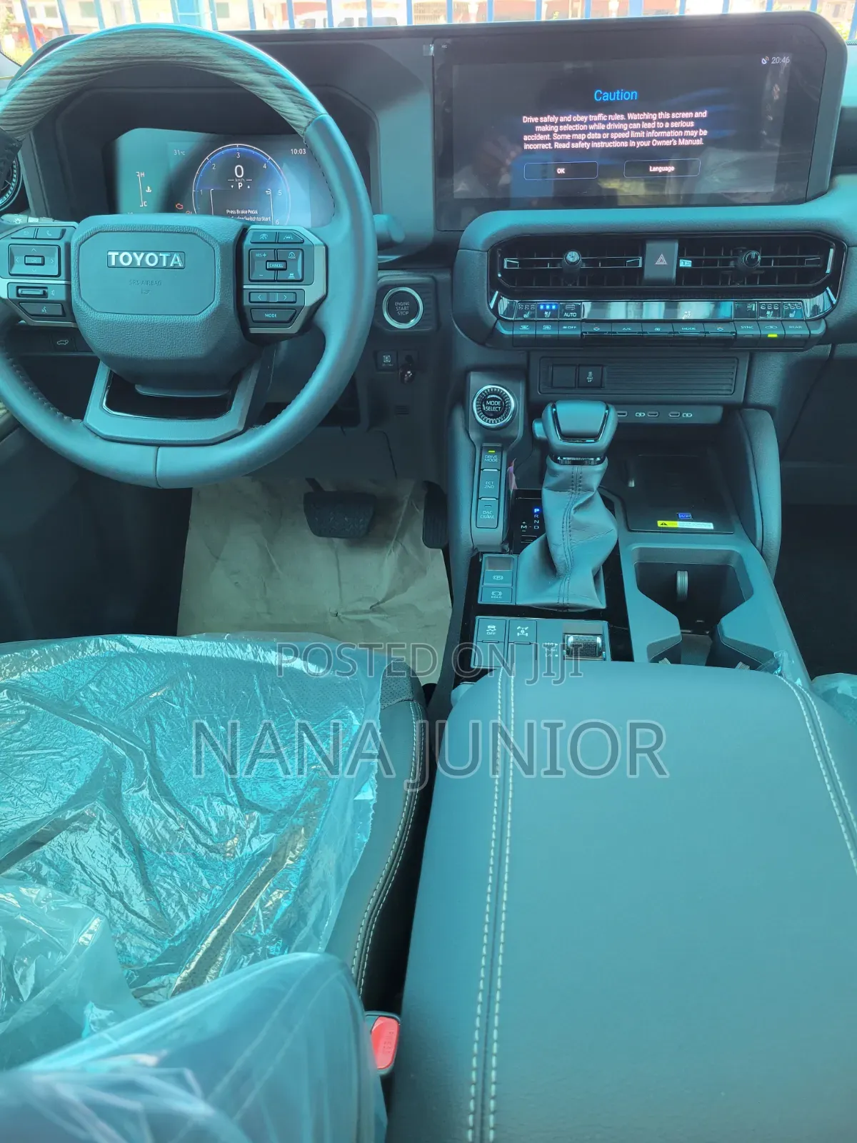New Toyota Land Cruiser Prado 2025 White