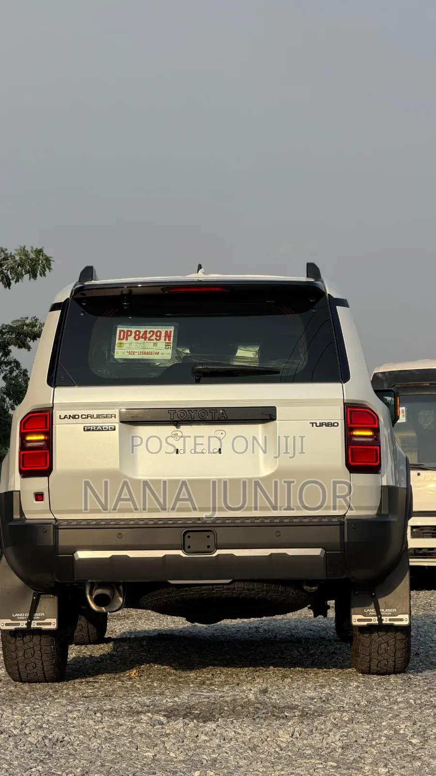 New Toyota Land Cruiser Prado 2025 White