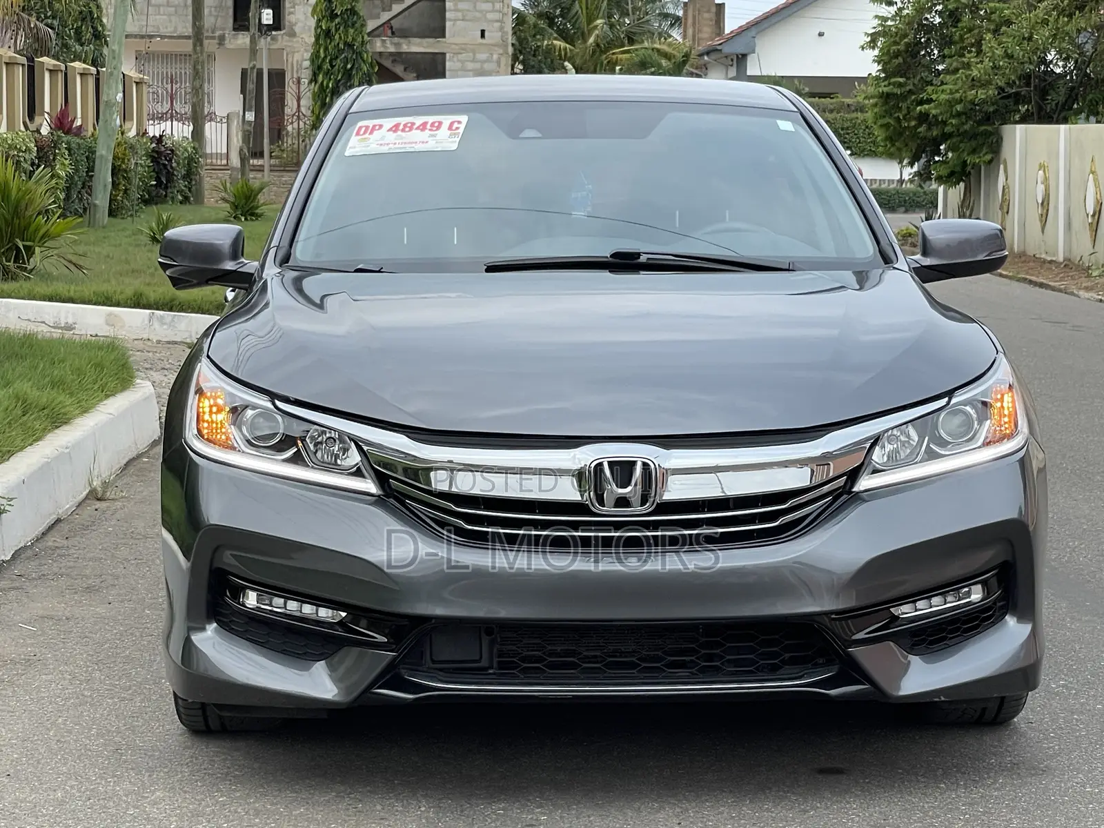 Honda Accord Sport 4dr Sedan FWD (2.4L 4cyl 2A) 2017 Gray