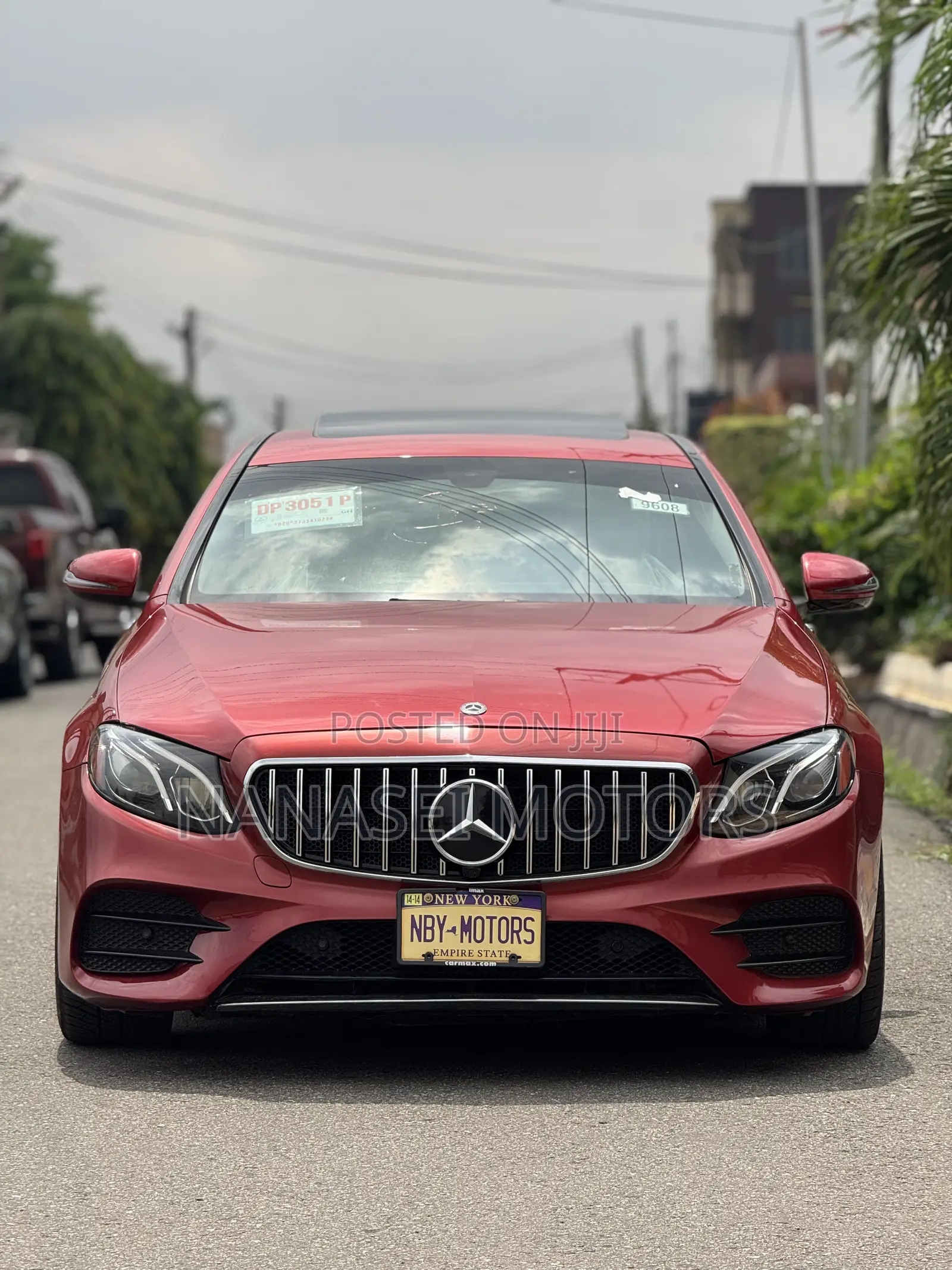 Mercedes-Benz E350 2020 Red