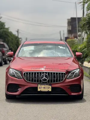 Mercedes-Benz E350 2020 Red
