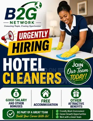 Hotel Cleaners Wanted Urgently