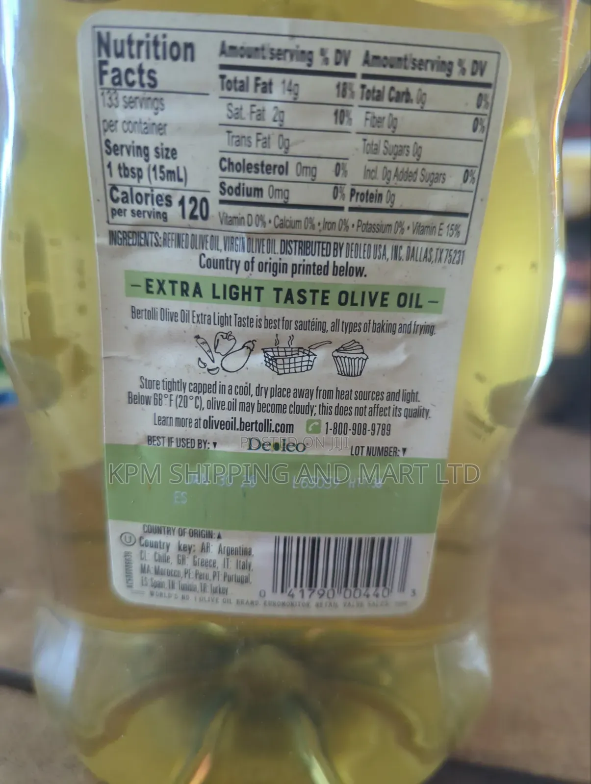 Bertolli Olive Oil (2L)