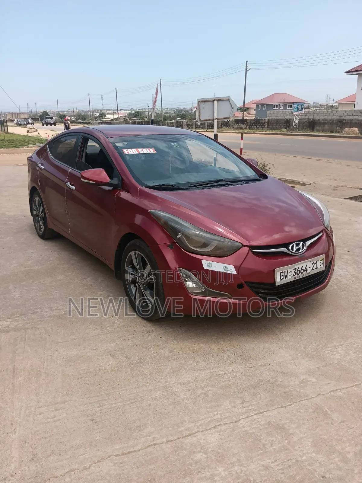 Hyundai Elantra 2013 Red