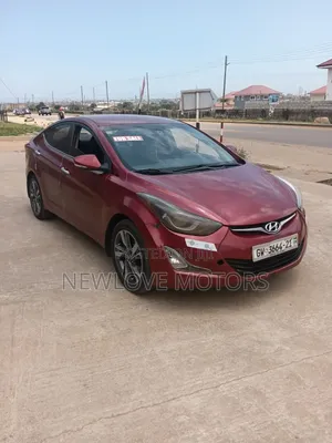 Hyundai Elantra 2013 Red