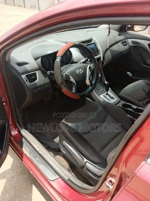 Hyundai Elantra 2013 Red
