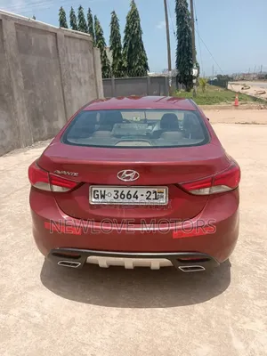 Hyundai Elantra 2013 Red