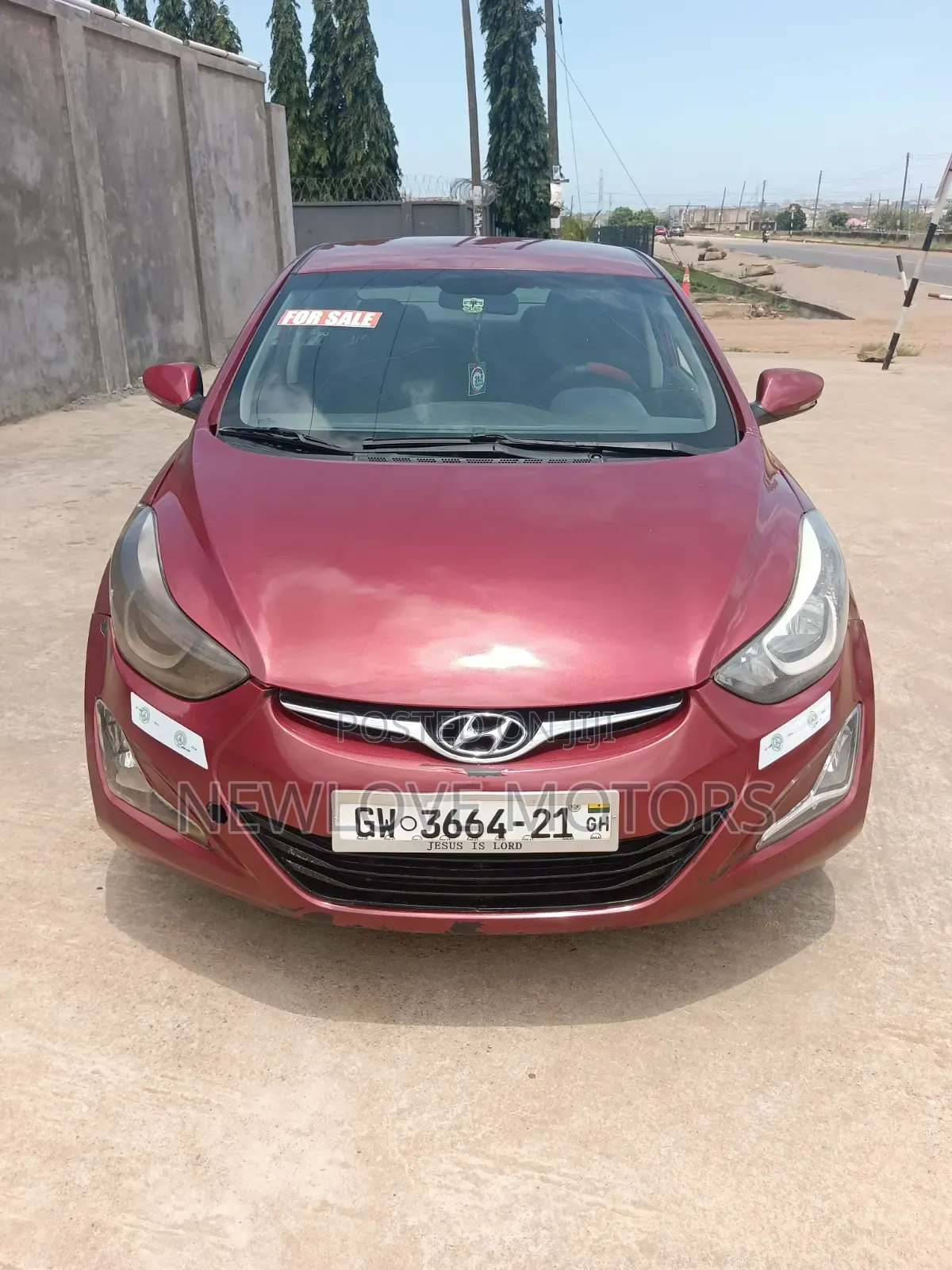 Hyundai Elantra 2013 Red