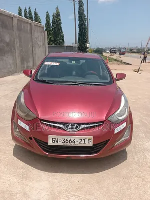 Hyundai Elantra 2013 Red