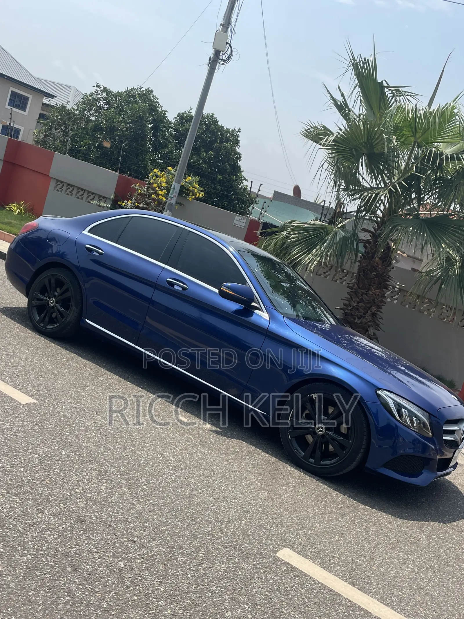 Mercedes-Benz C300 Base C300 RWD Sedan 2018 Blue