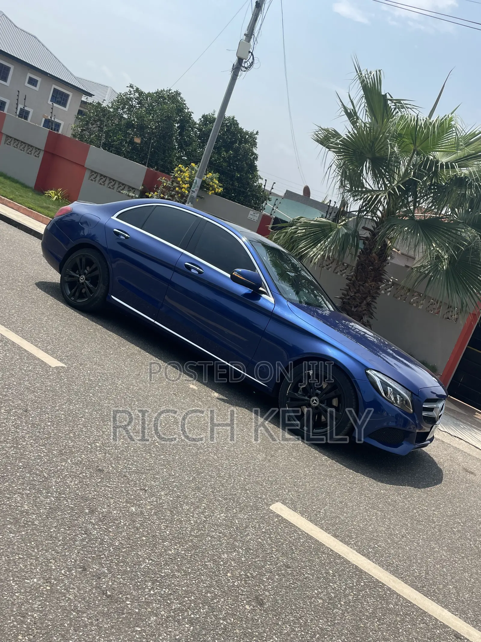 Mercedes-Benz C300 Base C300 RWD Sedan 2018 Blue