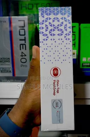 New Tecno Camon 40 Pro 5G 256 GB Black