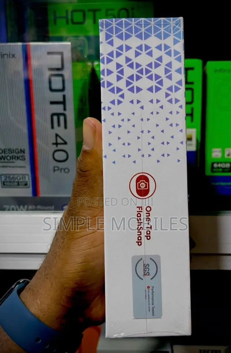 New Tecno Camon 40 Pro 5G 256 GB Black