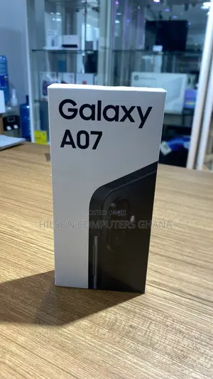 New Samsung Galaxy A07 4G 64 GB Black
