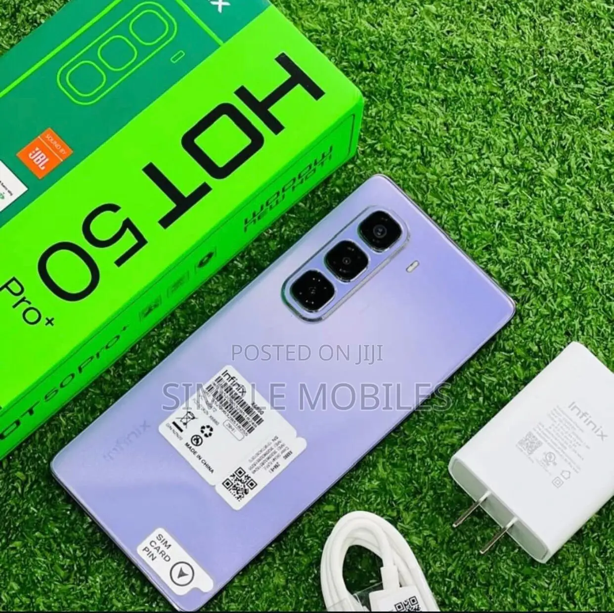 New Infinix Hot 50 Pro+ 4G 256 GB Purple