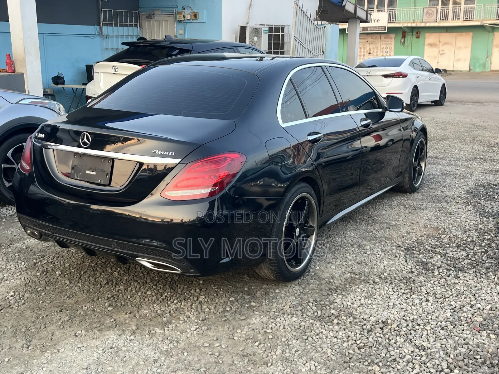 Mercedes-Benz C400 4Matic AWD Sedan (3.0L V6 7A) 2015 Black