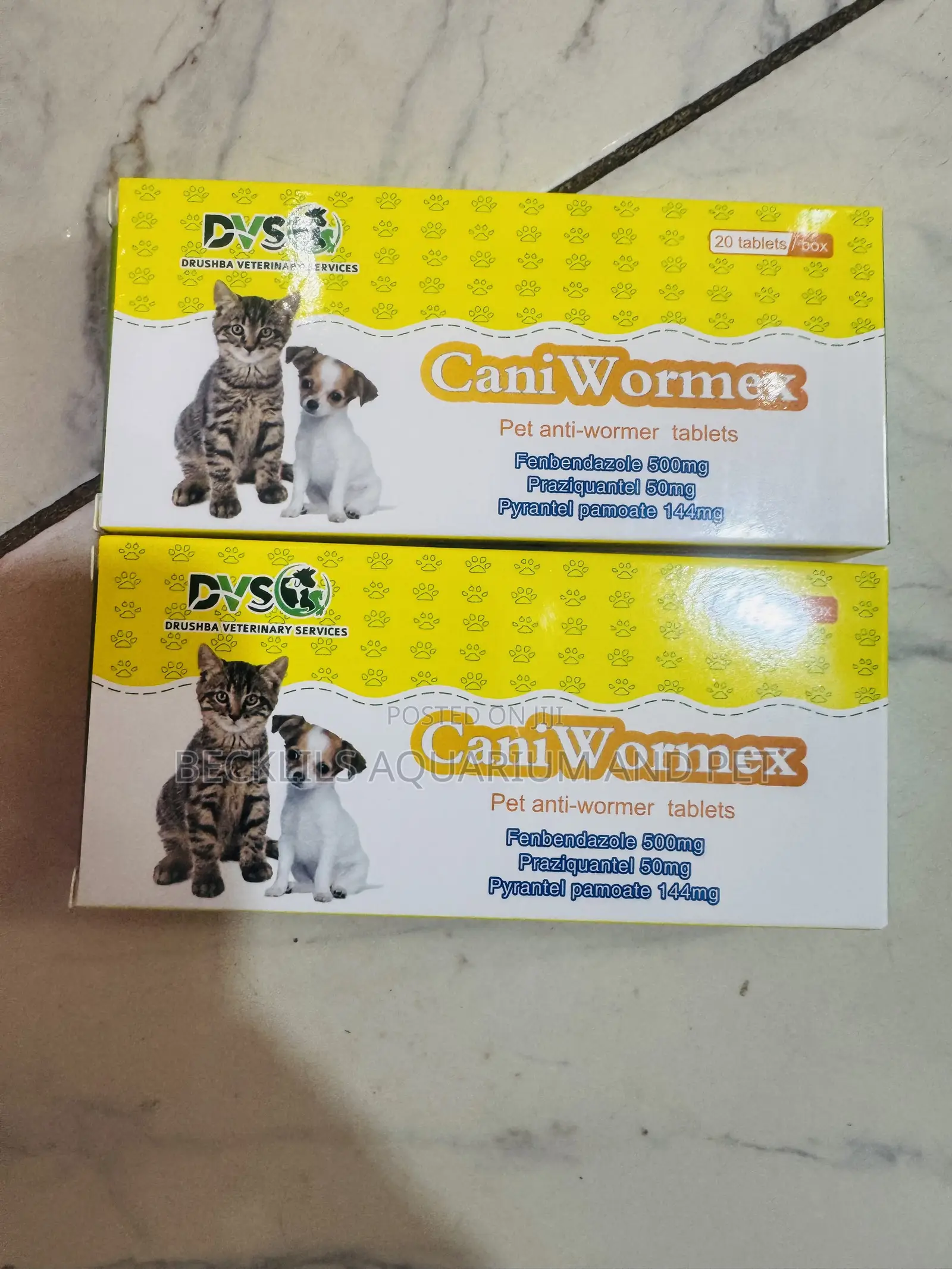 Cani Worm Dewormer Tablets