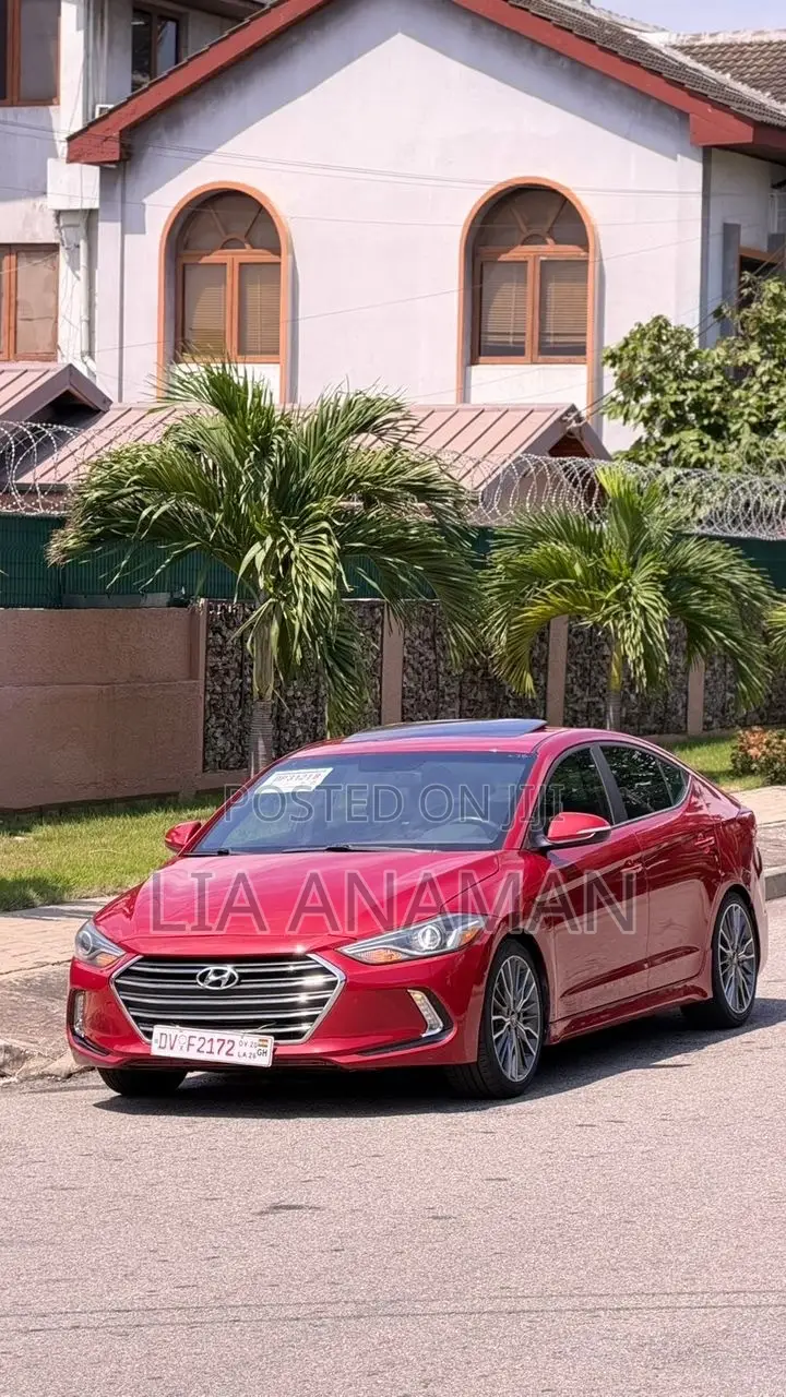 Hyundai Elantra Sport 2018 Red