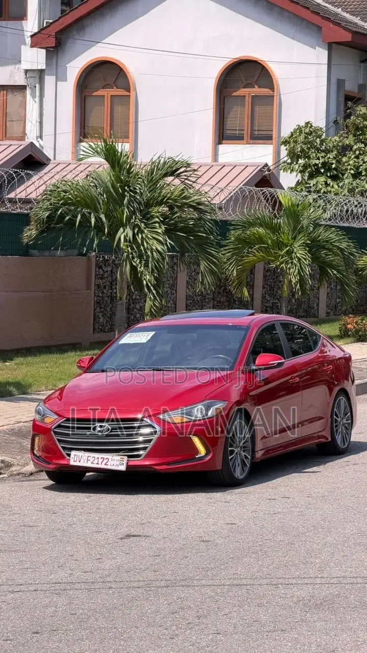 Hyundai Elantra Sport 2018 Red