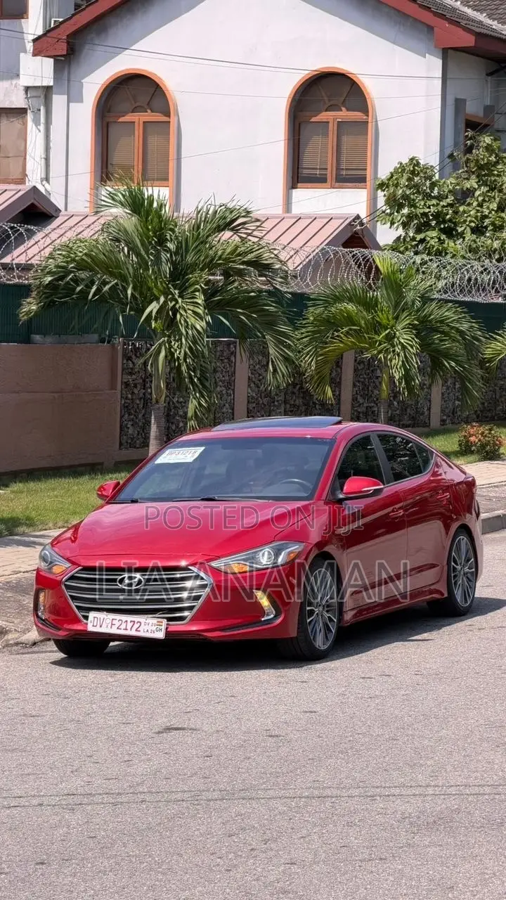 Hyundai Elantra Sport 2018 Red