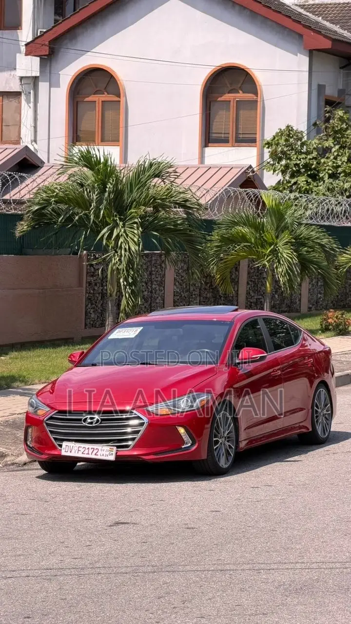 Hyundai Elantra Sport 2018 Red