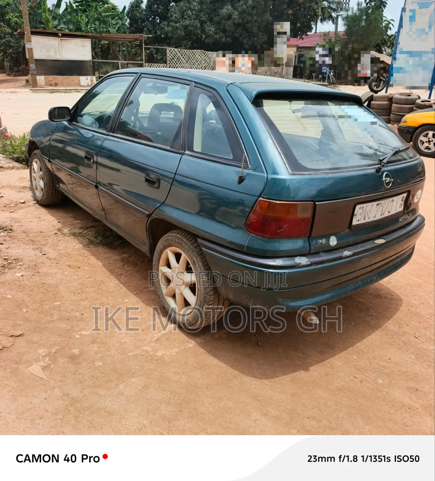 Opel Astra 1997 Green