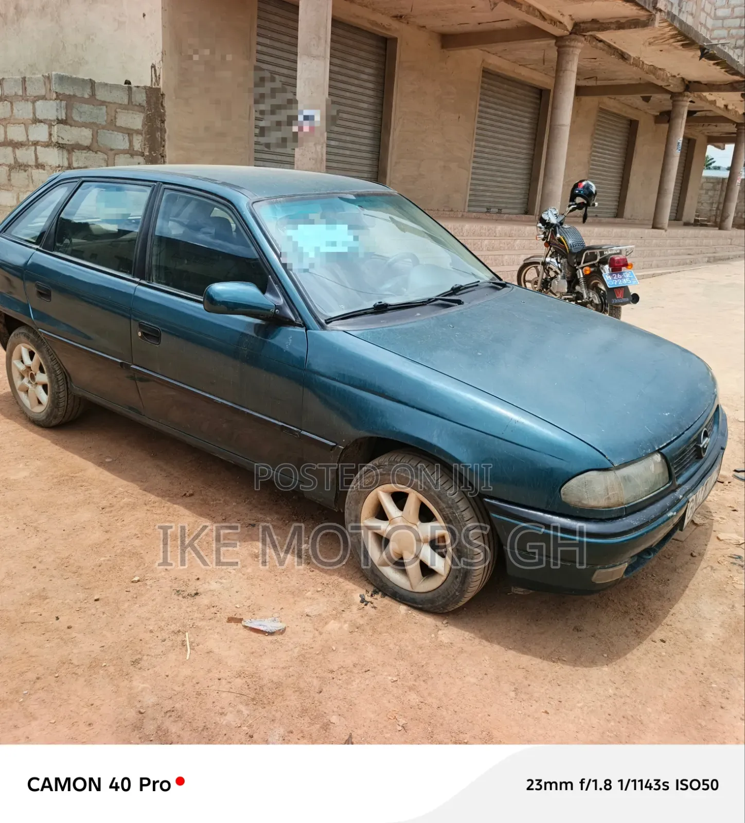 Opel Astra 1997 Green