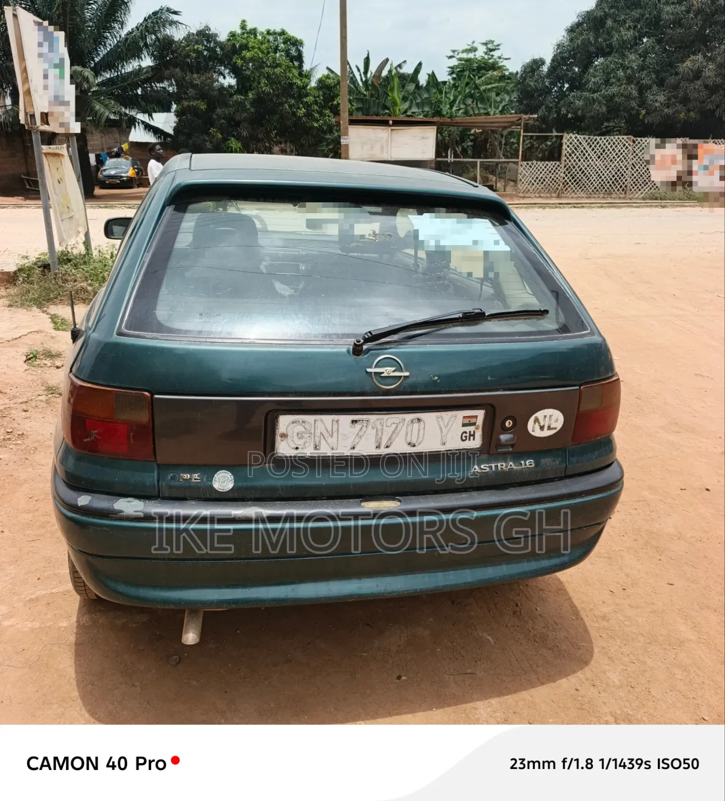 Opel Astra 1997 Green