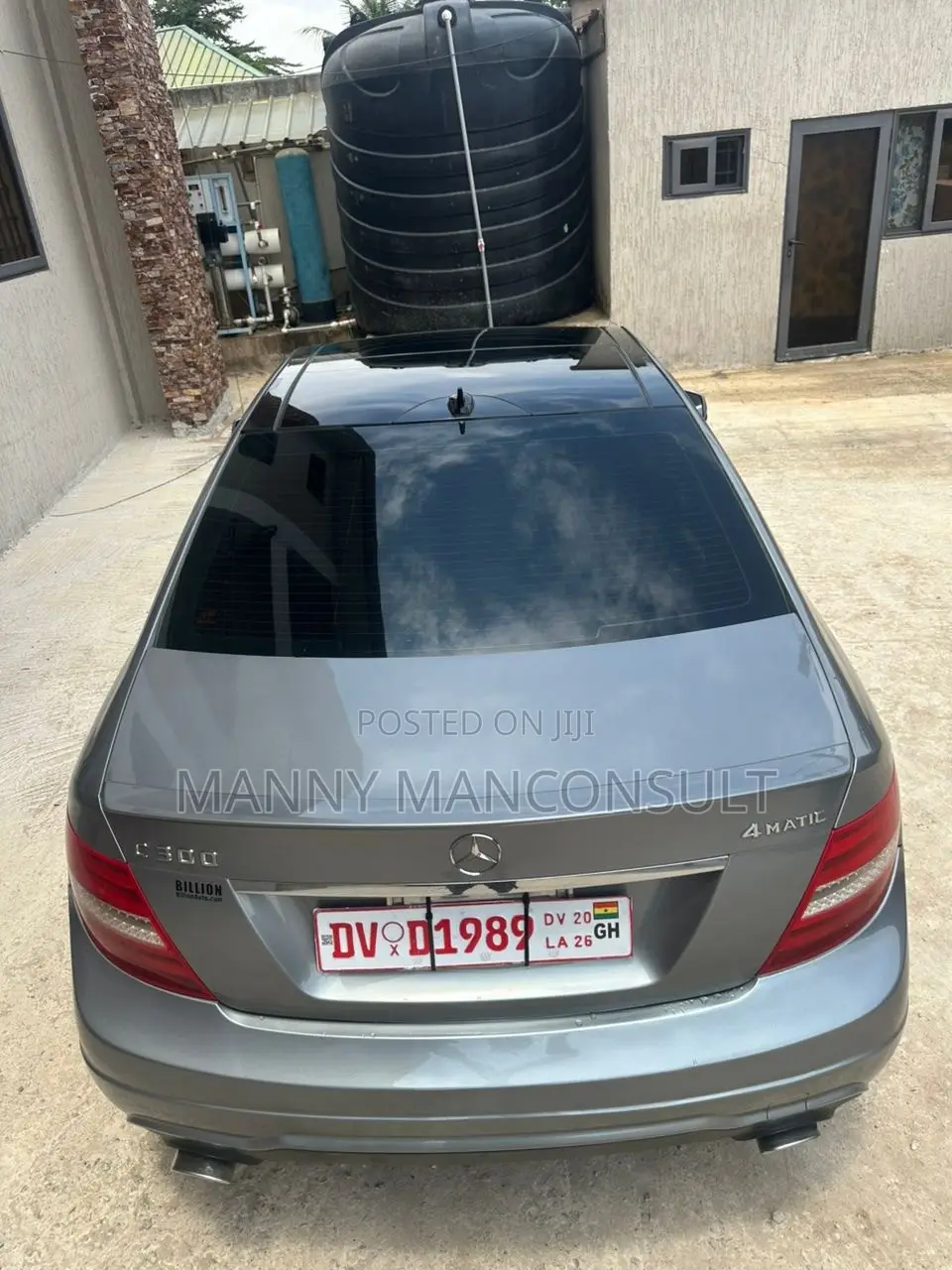 Mercedes-Benz C300 Luxury 4Matic Sedan AWD (3.5L 6cyl 7A) 2013 Silver